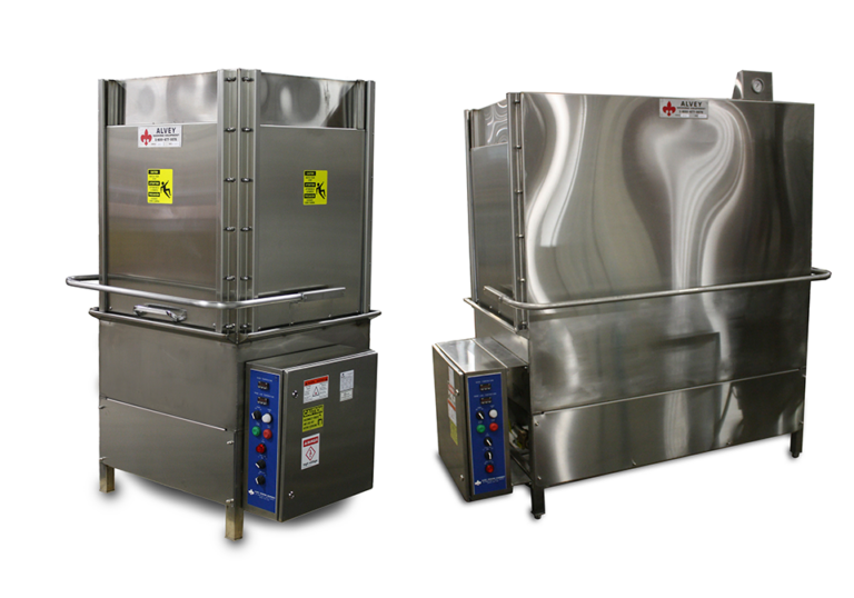 ALVEY WASHING EQUIPMENT GARBAGE CAN WASHERS TRAY WASHERS